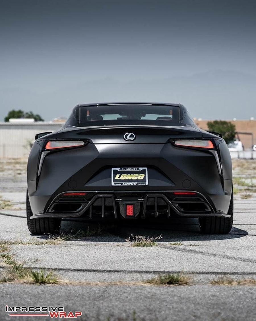  Lexus RC500 Satin Black by Impressive Wrap 2018 года  (фото 4 из 5)